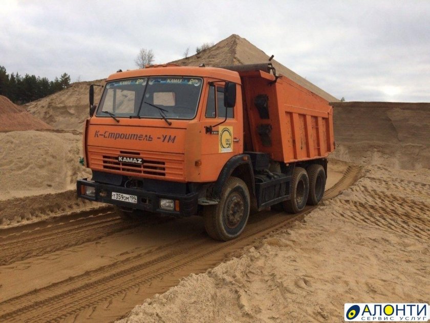 КАМАЗ 6520 С щебнем