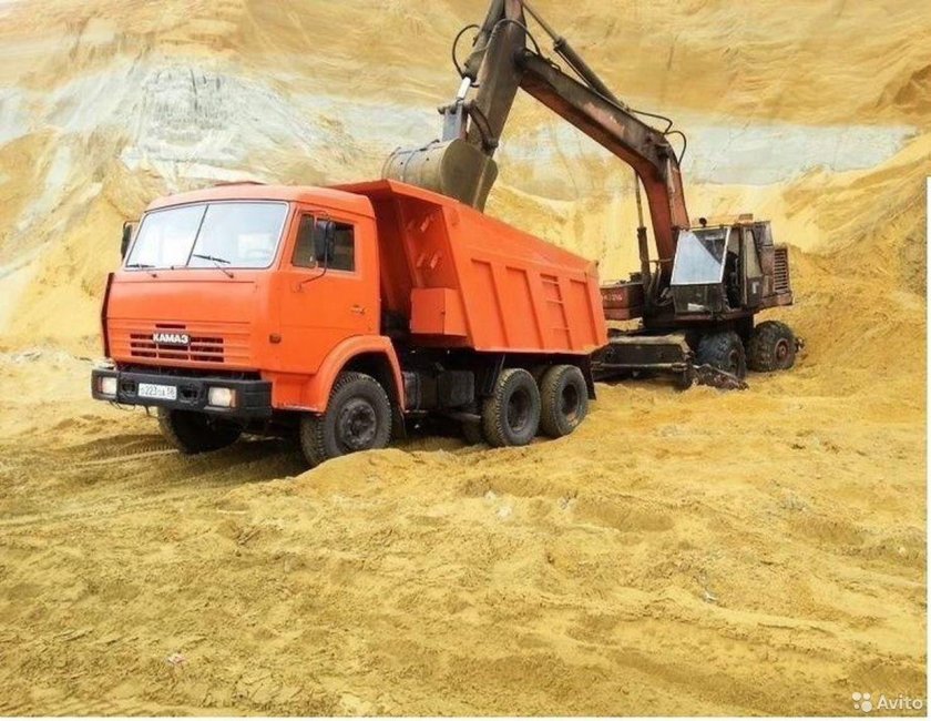 КАМАЗ 10 кубов щебня