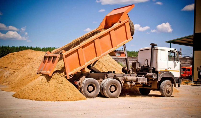 Песок самосвалы 10м3