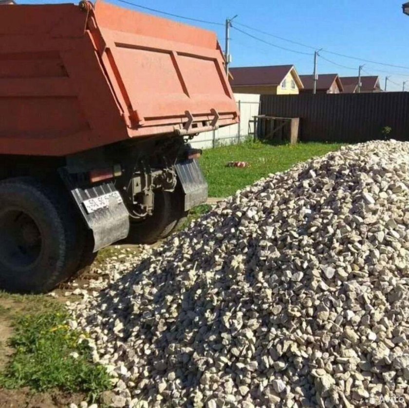 КАМАЗ 65115 щебень