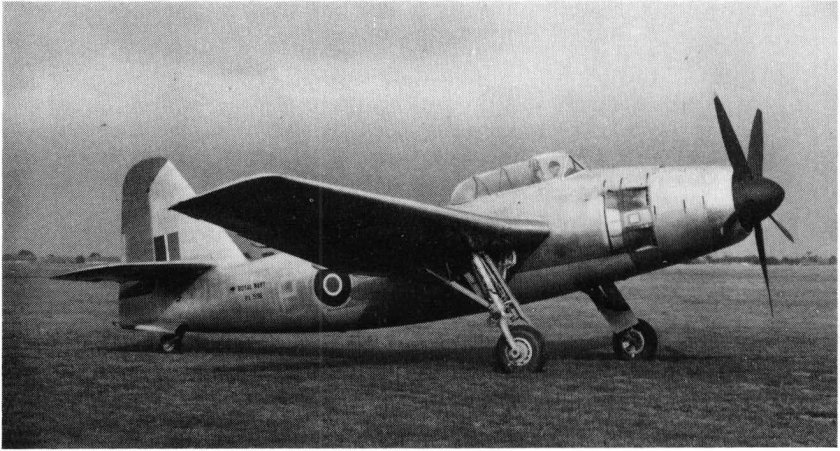 Палубный истребитель Fairey Fulmar