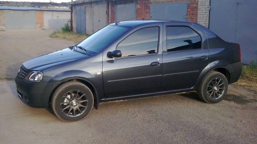 Рено Логан на литье 15
