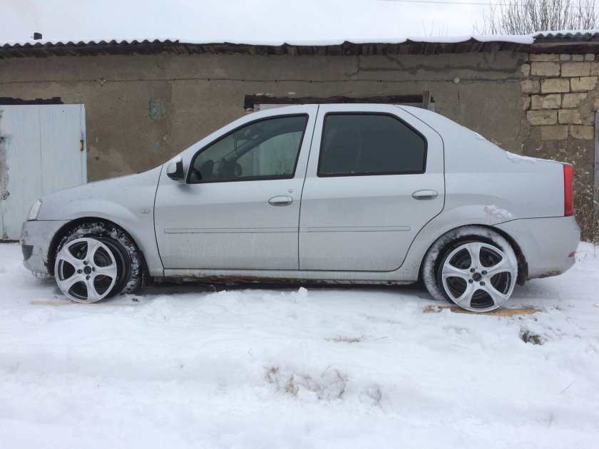 Рено Логан на 17 дисках