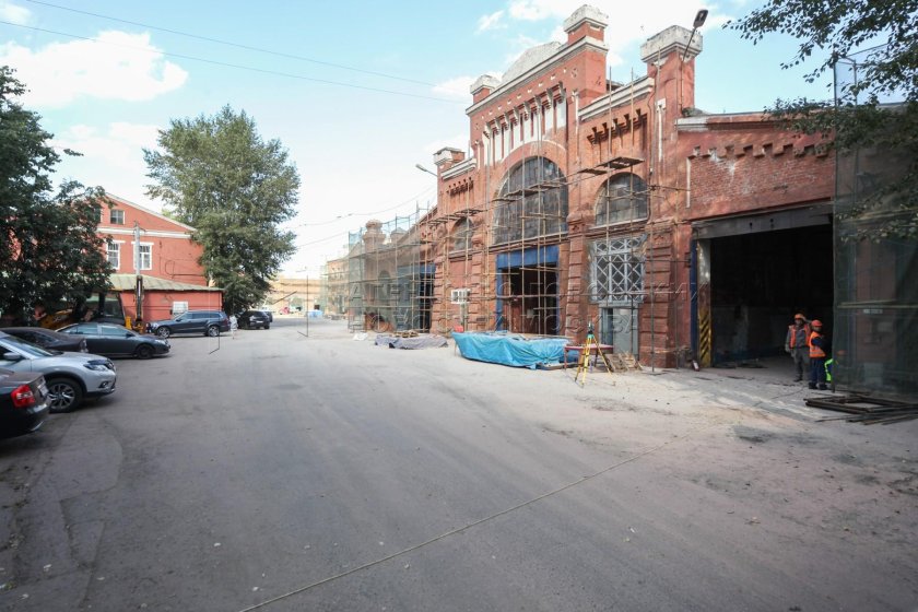 Троллейбусный парк Щепетильникова