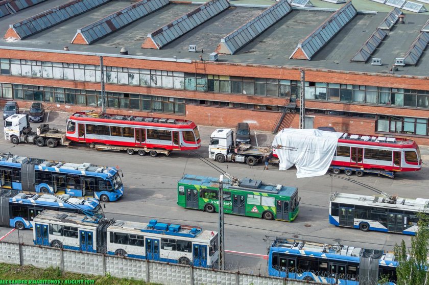 Совмещённый трамвайно-троллейбусный парк Санкт-Петербург