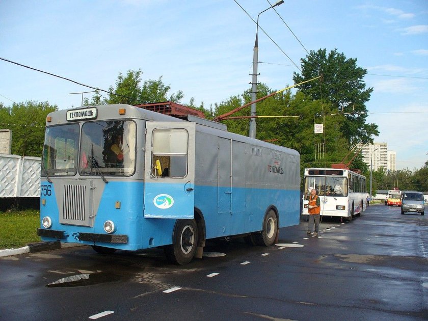 Троллейбус ЗИУ 682 Липецк