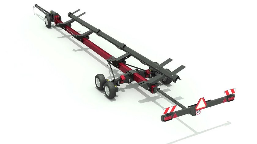 Тележка транспортная двухосная Uni Cart 4000