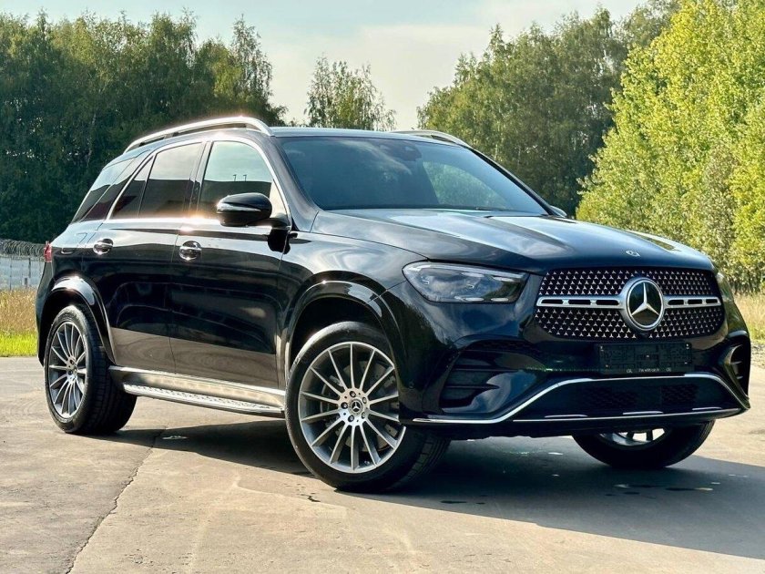 Мерседес GLE 2023 чёрный