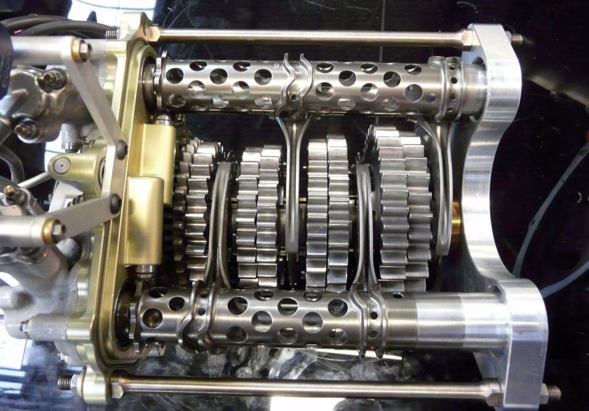 Коробка передач болида ф1