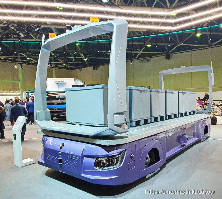 Беспилотная платформа для контейнеров