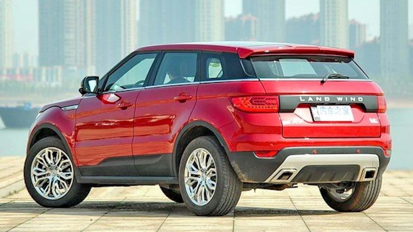 Китайский Рендж Ровер Эвок