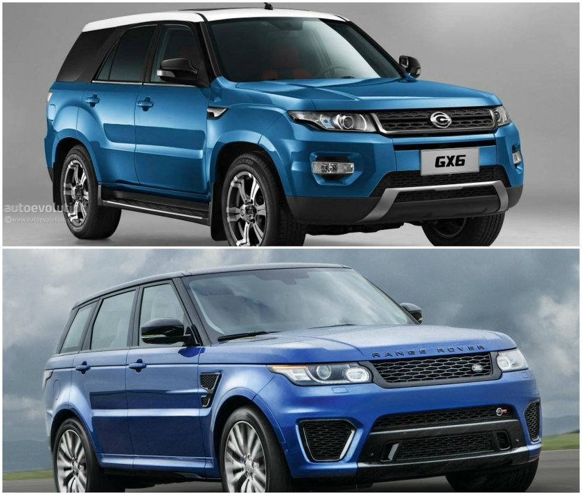 Китайский Рендж Ровер Эвок