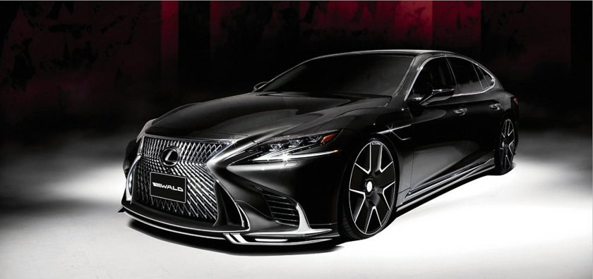 Лексус лс 500 черный