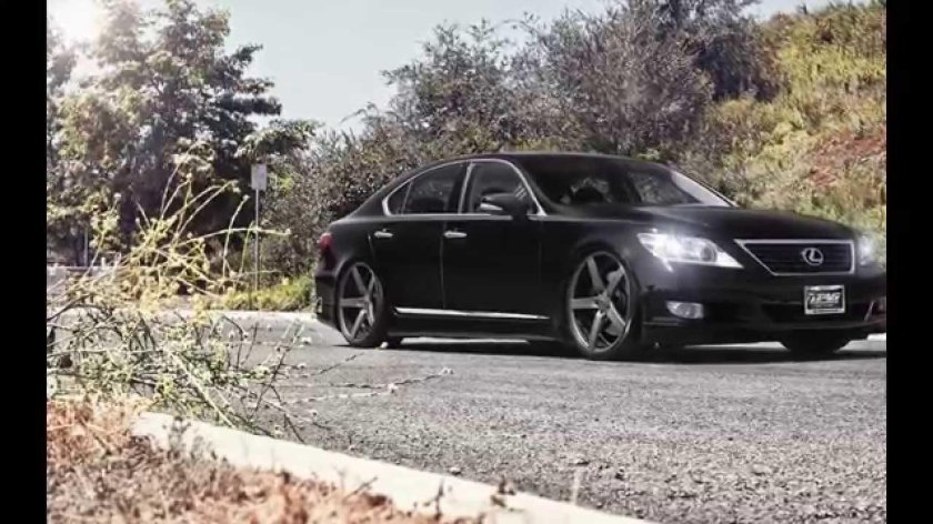 Лексус лс 460 черный