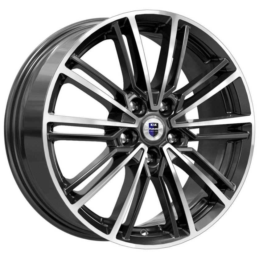 КИК Эрфурт (кс898) 7,0x17 5/114,3 et48,5 d-67,1 Алмаз чёрный (арт.r75651) оригинал