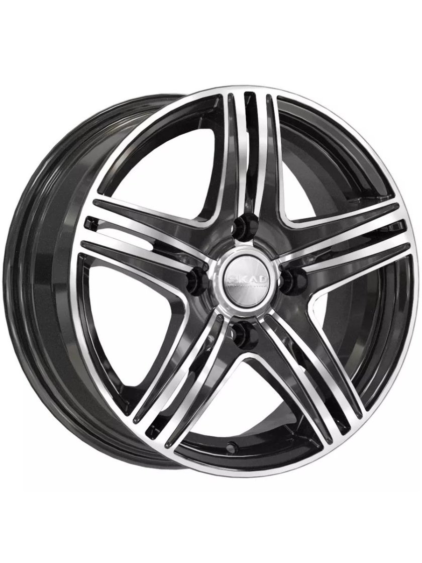 Диск литой r15 6j 4x98/58.6 et38 Скад City Алмаз белый 1301924