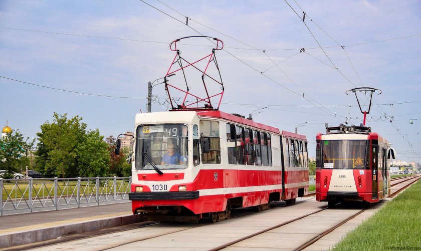 Трамвай фото
