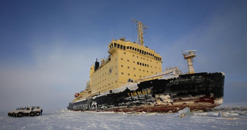 Ледокол Росатомфлот Таймыр