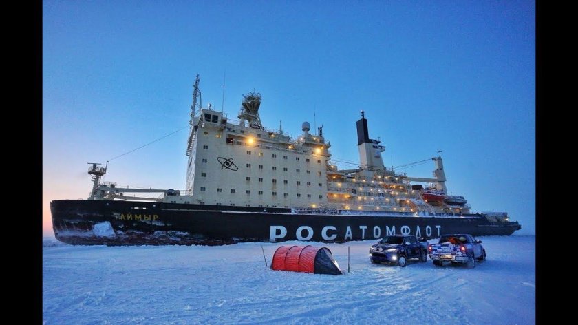 Ледокол Росатомфлот Таймыр