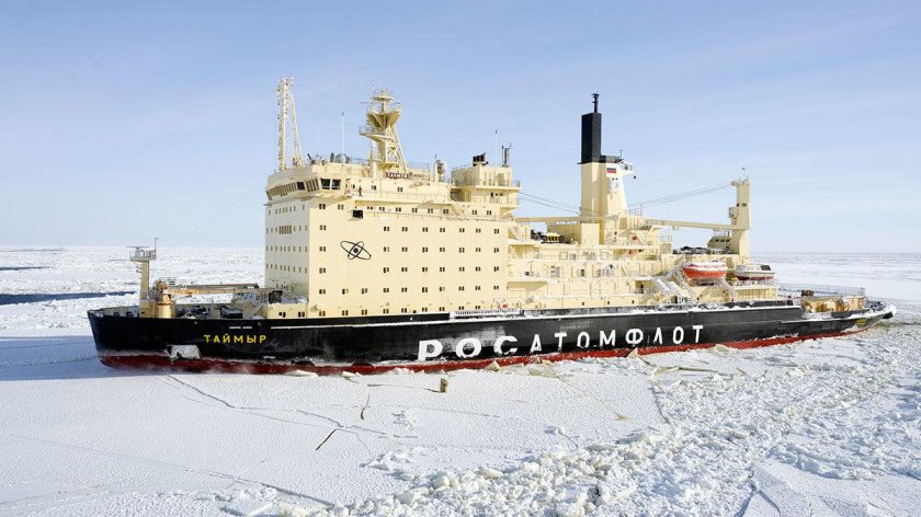 Вайгач атомный ледокол