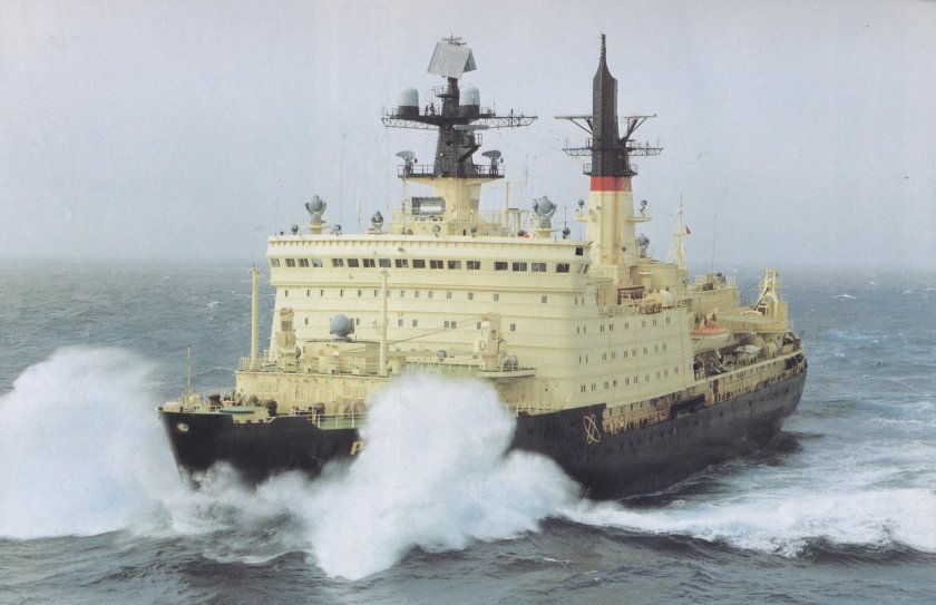 Атомоход Арктика 1977
