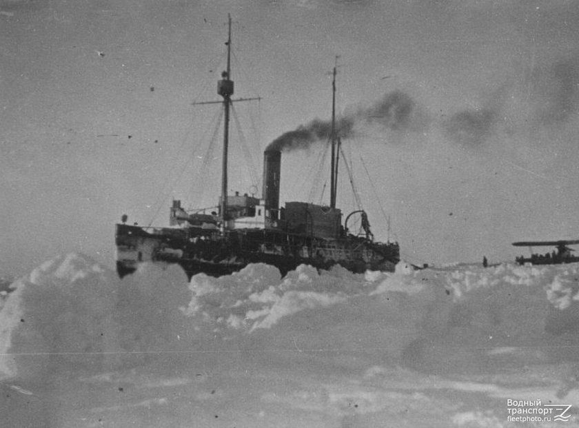 Ледоколы Таймыр и Вайгач в экспедиции Вилькицкого