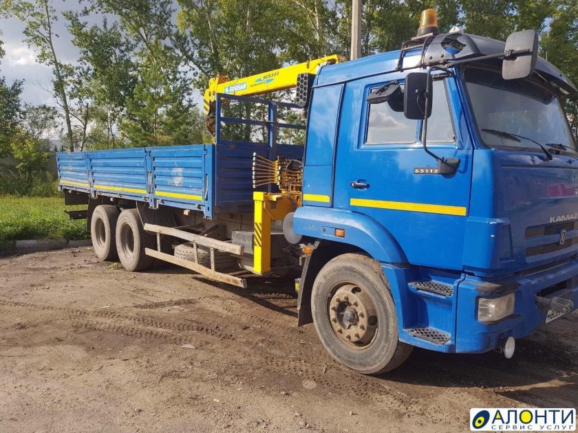 Манипулятор 8 метров борт