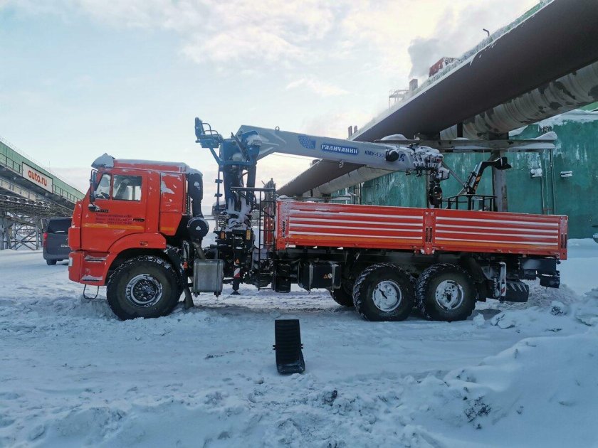 Horyong hrs 216 на КАМАЗЕ 43118
