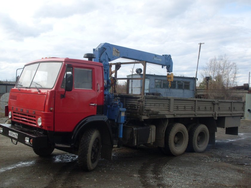 КАМАЗ 5320 С КМУ
