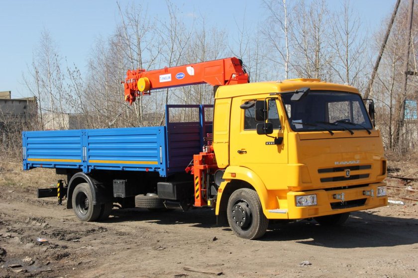 КАМАЗ 4308 С КМУ