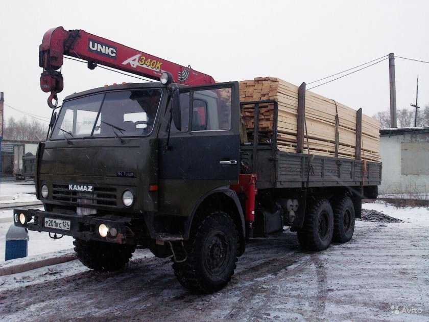 КАМАЗ манипулятор 10т стрела 3т