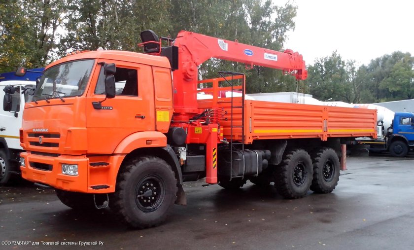 КАМАЗ 43118 С КМУ