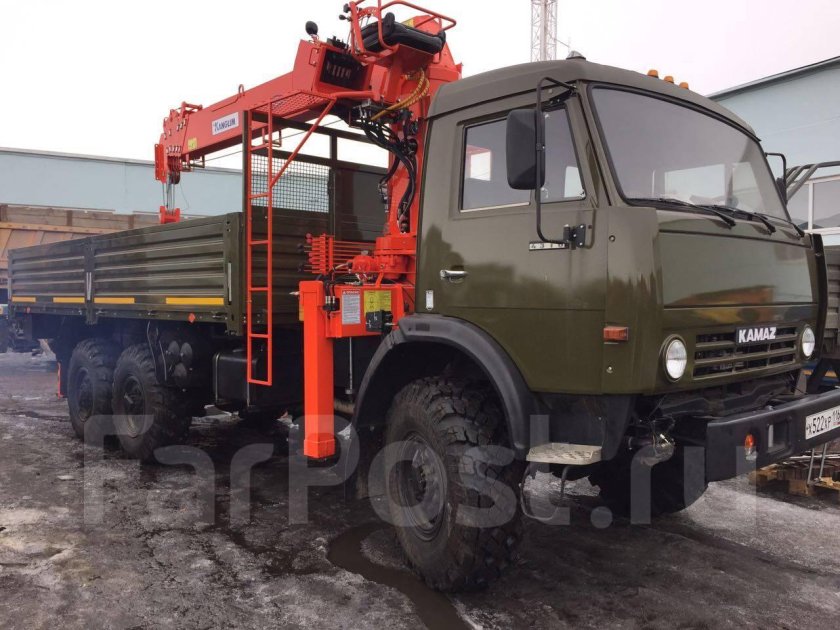 КАМАЗ 4310 С КМУ