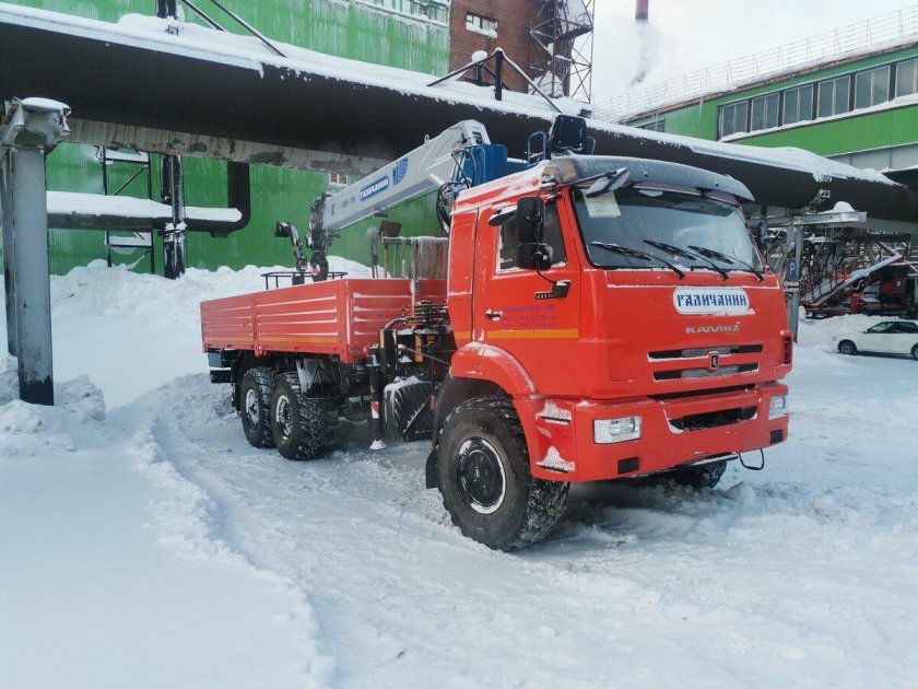 КАМАЗ-43118 2020 года с КМУ.