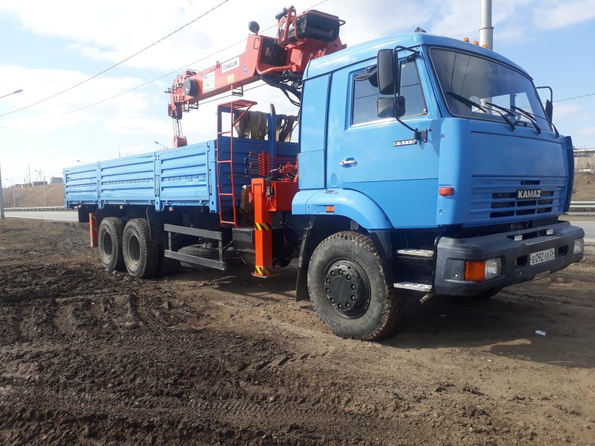 Воровайка КАМАЗ С КМУ 7 Т