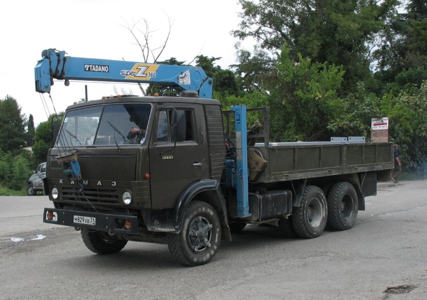КАМАЗ 5320 манипулятор