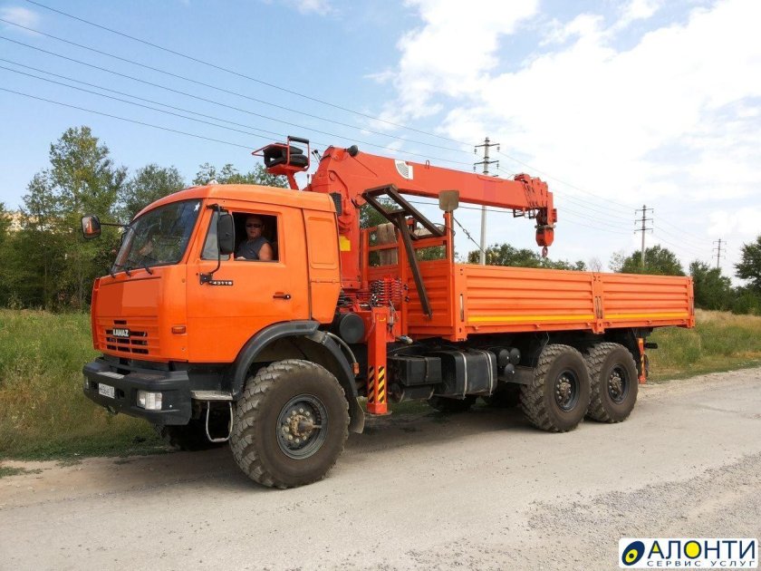 КАМАЗ вездеход 6х6