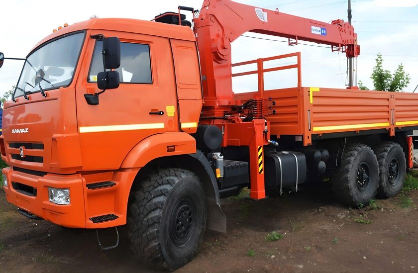 КАМАЗ 43118 С КМУ
