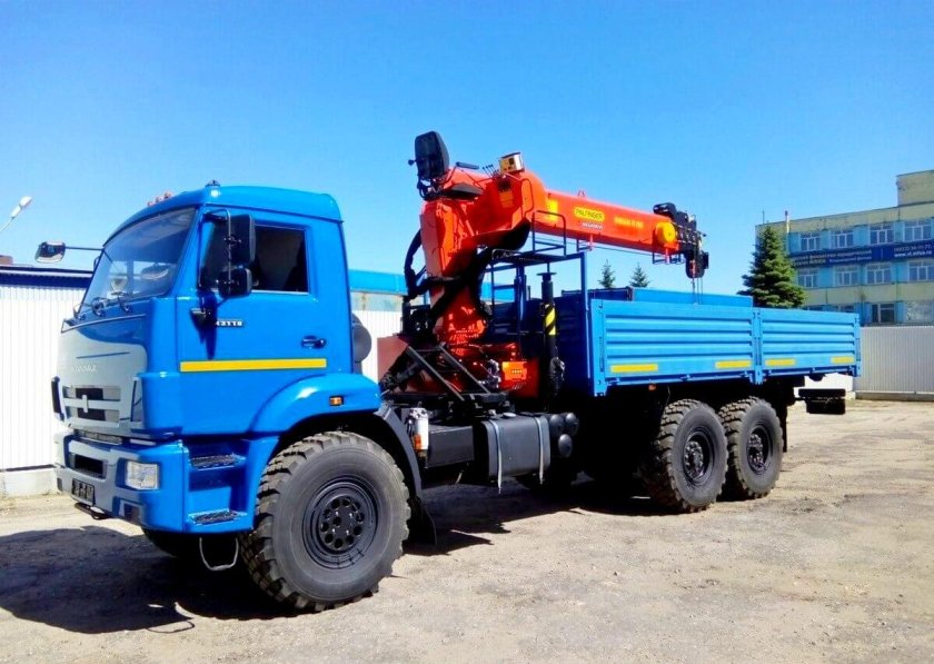 КАМАЗ 43118 С КМУ