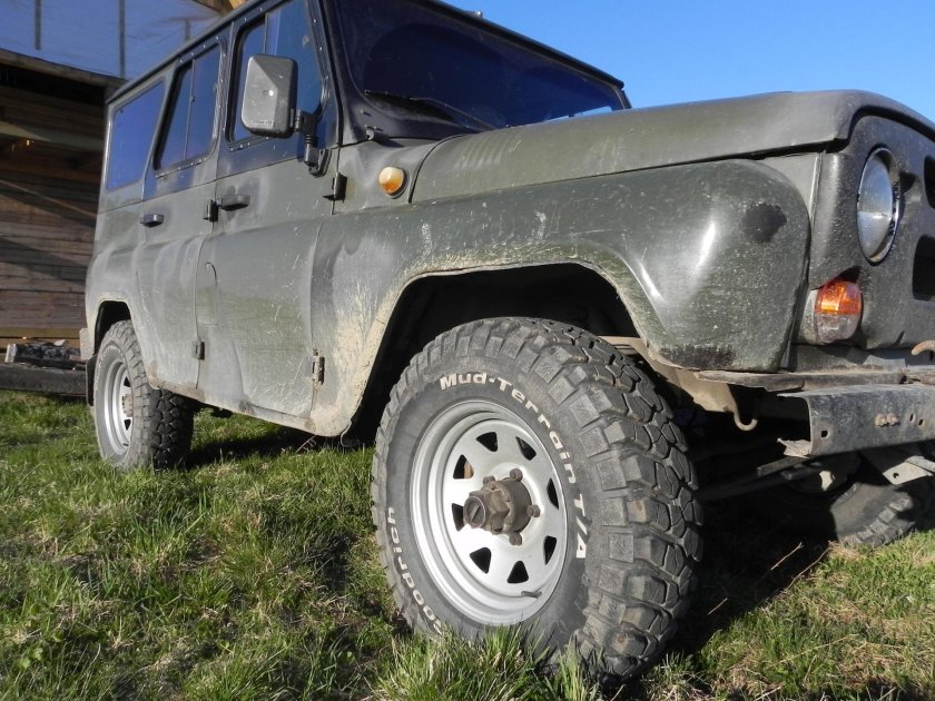 УАЗ 3151 на 245 75 16