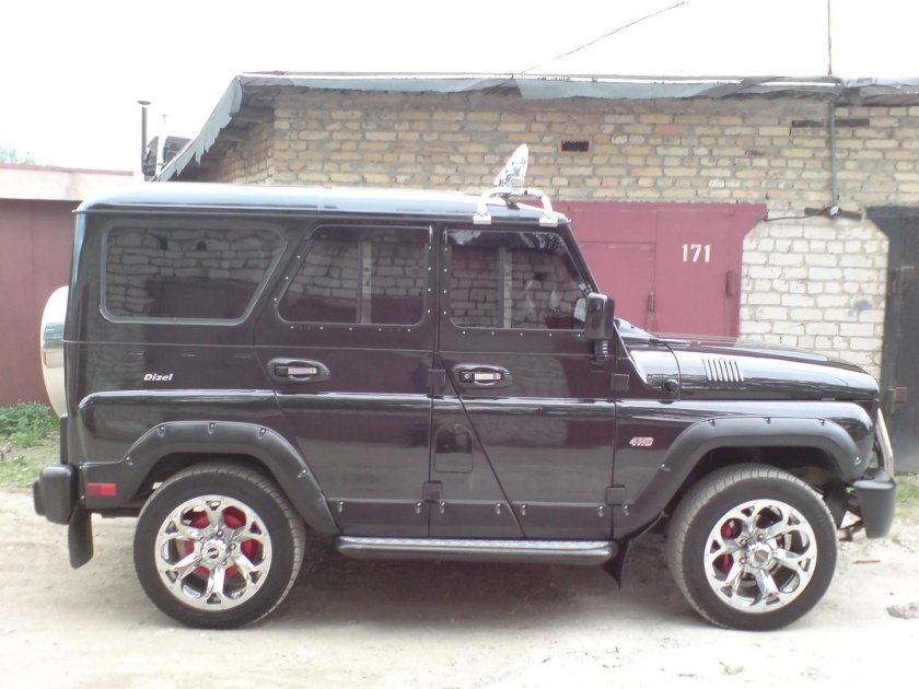 Литые диски на УАЗ Хантер r20