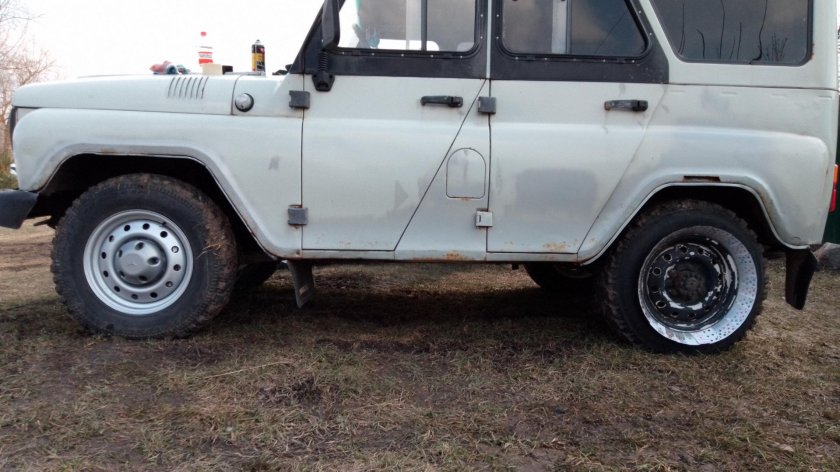 Колеса на УАЗ Хантер