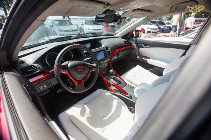 Honda Accord 8 тюнинг салона