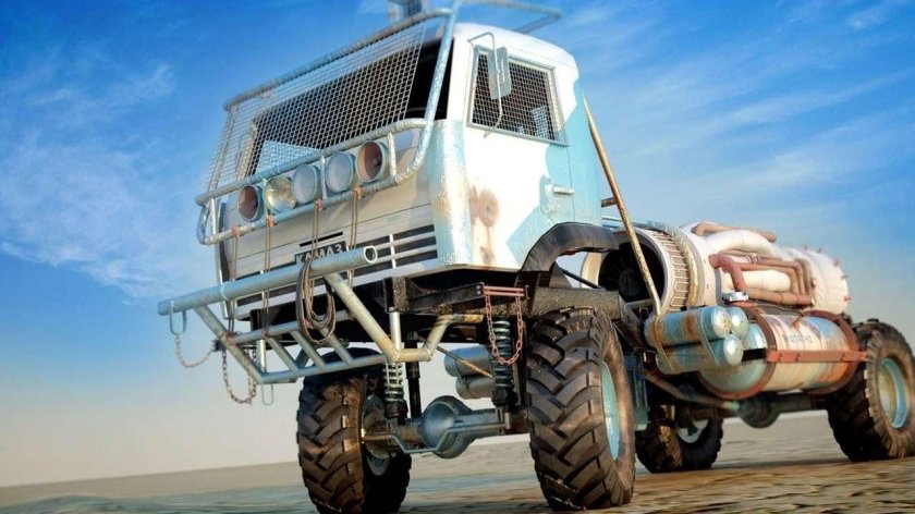 КАМАЗ монстр трак