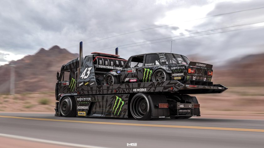 ВАЗ 2106 Кен блок