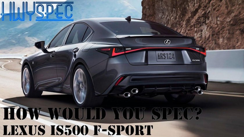 Lexus is 500 f Sport 2022