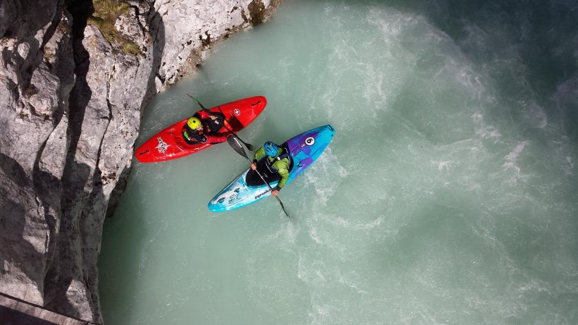Долина реки соча Словения