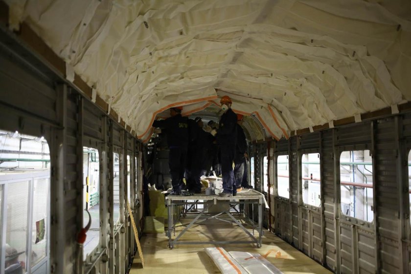 Теплоизоляция пассажирского вагона