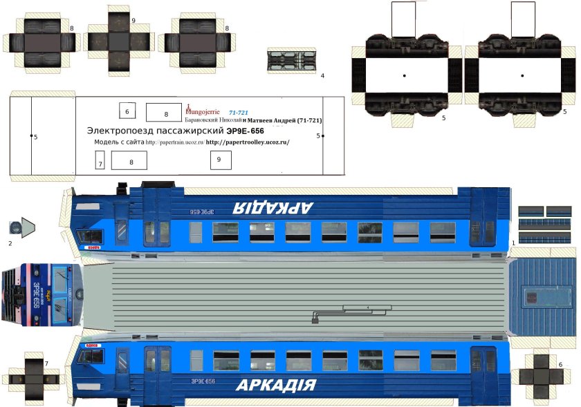 Развертка эп1м