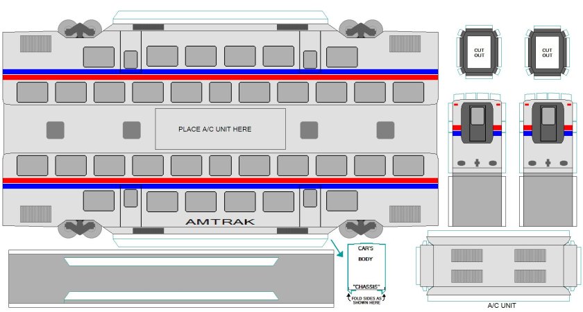 Развёртка электровоза эп20